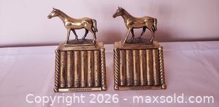 MaxSold Auction: Antique Brass Horse Bookends, Pair - Kingston (Ontario, Canada) SELLER MANAGED Estate Sale Online Auction - Tamarac Street