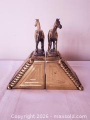 MaxSold Auction: Antique Brass Horse Bookends, Pair - Kingston (Ontario, Canada) SELLER MANAGED Estate Sale Online Auction - Tamarac Street