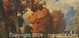 MaxSold Auction:  Giclée Print On Canvas Titled “The Storm” , Signed Eduard Rudisuhli, sold as is - Kingston (Ontario, Canada) SELLER MANAGED Estate Sale Online Auction - Tamarac Street