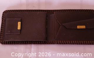 MaxSold Auction: Very Rare Handmade 1973 Kingston Tercentenary Leather Bifold Wallet With Original Receipt - Kingston (Ontario, Canada) SELLER MANAGED Estate Sale Online Auction - Tamarac Street