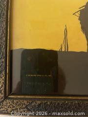 MaxSold Auction: Vintage 1930's Lithograph of Boris B. Major painting, Middle East desert scene with camels, sold as is - Kingston (Ontario, Canada) SELLER MANAGED Estate Sale Online Auction - Tamarac Street