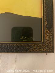 MaxSold Auction: Vintage 1930's Lithograph of Boris B. Major painting, Middle East desert scene with camels, sold as is - Kingston (Ontario, Canada) SELLER MANAGED Estate Sale Online Auction - Tamarac Street