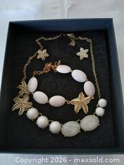 MaxSold Auction: Vintage Bella Del Mar Jewelry Set: Rhinestone Starfish, White Beads - Kingston (Ontario, Canada) SELLER MANAGED Estate Sale Online Auction - Tamarac Street