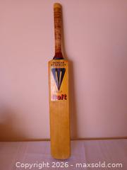 MaxSold Auction: Vintage Duncan Fearnley Colt Cricket Bat, Made in England  - Kingston (Ontario, Canada) SELLER MANAGED Estate Sale Online Auction - Tamarac Street