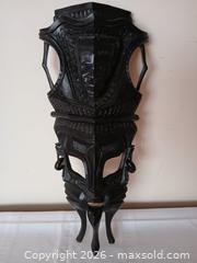 MaxSold Auction: Vintage Hand?Carved Wooden Tribal Mask – Detailed Multi?Figure Design - Kingston (Ontario, Canada) SELLER MANAGED Estate Sale Online Auction - Tamarac Street