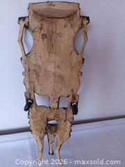 MaxSold Auction: Vintage Hand?Carved Wooden Tribal Mask – Detailed Multi?Figure Design - Kingston (Ontario, Canada) SELLER MANAGED Estate Sale Online Auction - Tamarac Street