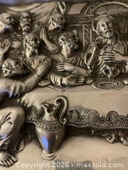 MaxSold Auction: Vintage “Ultima Ceia de Jesus” – Metal Relief of The Last Supper Scene - Kingston (Ontario, Canada) SELLER MANAGED Estate Sale Online Auction - Tamarac Street
