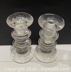 MaxSold Auction: (2) MCM Swedish PUKEBERG Two Ring Candleholders Designed By Staffan Gellerstedt - Toronto (Ontario, Canada) PARTNER MANAGED Reseller Online Auction - Queen Street West