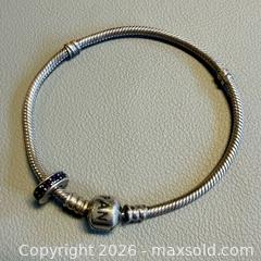 MaxSold Auction: 925 Silver PANDORA Bracelet - Marked  - Toronto (Ontario, Canada) PARTNER MANAGED Reseller Online Auction - Queen Street West