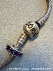 MaxSold Auction: 925 Silver PANDORA Bracelet - Marked  - Toronto (Ontario, Canada) PARTNER MANAGED Reseller Online Auction - Queen Street West