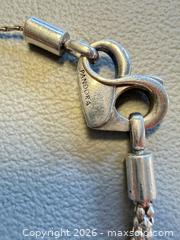 MaxSold Auction: 925 Silver PANDORA Moments Studded Chain Bracelet - Marked - Toronto (Ontario, Canada) PARTNER MANAGED Reseller Online Auction - Queen Street West