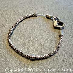 MaxSold Auction: 925 Silver PANDORA Moments Studded Chain Bracelet - Marked - Toronto (Ontario, Canada) PARTNER MANAGED Reseller Online Auction - Queen Street West