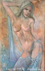 MaxSold Auction: Framed Original Signed Oil on Canvas by Canadian Artist Julius Damasdy - Nude Lingerie - Toronto (Ontario, Canada) PARTNER MANAGED Reseller Online Auction - Queen Street West