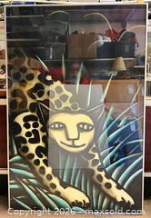 MaxSold Auction: Large Framed Signed & Dated Painting By Joe Average 1988 - Toronto (Ontario, Canada) PARTNER MANAGED Reseller Online Auction - Queen Street West