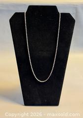 MaxSold Auction: Long 925 Silver PANDORA Chain - Marked  - Toronto (Ontario, Canada) PARTNER MANAGED Reseller Online Auction - Queen Street West