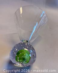 MaxSold Auction: MCM Martini Glass Bubble Ball Stem & Smile Advertising Glass Paperweight - Toronto (Ontario, Canada) PARTNER MANAGED Reseller Online Auction - Queen Street West
