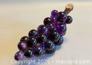 MaxSold Auction: MCM Purple Acrylic Grape Cluster  - Toronto (Ontario, Canada) PARTNER MANAGED Reseller Online Auction - Queen Street West