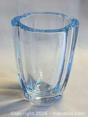 MaxSold Auction: MCM Signed & Numbered Swedish Heavy Crystal Vase By Strombergshyttan - Toronto (Ontario, Canada) PARTNER MANAGED Reseller Online Auction - Queen Street West