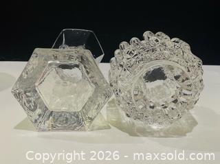 MaxSold Auction: MCM Swedish SEA Glasbruk AB, Kosta Art Glass Vase & MCM Kosta Boda Polar Crystal Votive Candle Holder - Toronto (Ontario, Canada) PARTNER MANAGED Reseller Online Auction - Queen Street West