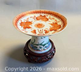 MaxSold Auction: ** RARE ** Antique Chinese Hand Painted Footed Porcelain Bowl (1820-1850) - Toronto (Ontario, Canada) PARTNER MANAGED Reseller Online Auction - Queen Street West