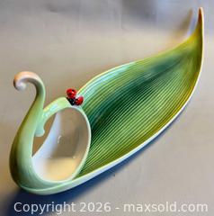 MaxSold Auction: * RARE * Artistic Bamboo Song Bird Candy Dish By Franz Porcelain Model FZ02519 - Toronto (Ontario, Canada) PARTNER MANAGED Reseller Online Auction - Queen Street West