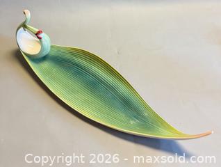 MaxSold Auction: * RARE * Artistic Bamboo Song Bird Candy Dish By Franz Porcelain Model FZ02519 - Toronto (Ontario, Canada) PARTNER MANAGED Reseller Online Auction - Queen Street West