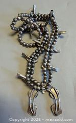 MaxSold Auction: Vintage Indigenous American Red Coral Squash Blossom Necklace - Toronto (Ontario, Canada) PARTNER MANAGED Reseller Online Auction - Queen Street West