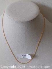 MaxSold Auction: (3) 14kt Gold filled Chain Necklaces - Brantford (Ontario, Canada) SELLER MANAGED Reseller Online Auction - West Street (CONDO)