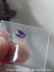 MaxSold Auction: Baguette cut Amethyst Gemstone  - Brantford (Ontario, Canada) SELLER MANAGED Reseller Online Auction - West Street (CONDO)