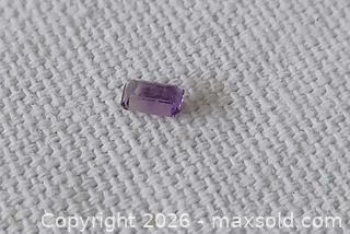 MaxSold Auction: Baguette cut Amethyst/Ametrine Gemstone  - Brantford (Ontario, Canada) SELLER MANAGED Reseller Online Auction - West Street (CONDO)