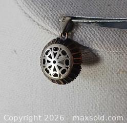 MaxSold Auction: Beautiful White Topaz with CZ on Sterling and Brass Pendant - Brantford (Ontario, Canada) SELLER MANAGED Reseller Online Auction - West Street (CONDO)