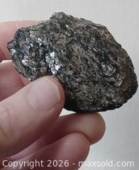 MaxSold Auction: Canadian Biotite/Black Mica Raw (2) - Brantford (Ontario, Canada) SELLER MANAGED Reseller Online Auction - West Street (CONDO)