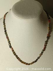 MaxSold Auction: Genuine Watermelon Tourmaline Beads Necklace - Brantford (Ontario, Canada) SELLER MANAGED Reseller Online Auction - West Street (CONDO)