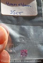 MaxSold Auction: Lot of 4 Amethyst Cut Gemstones for setting - Brantford (Ontario, Canada) SELLER MANAGED Reseller Online Auction - West Street (CONDO)