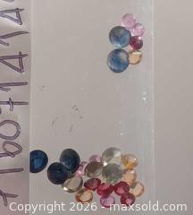 MaxSold Auction: Lot of cut Sapphire gemstones for setting  - Brantford (Ontario, Canada) SELLER MANAGED Reseller Online Auction - West Street (CONDO)