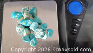 MaxSold Auction: Lot of Raw and polished Natural Turquoise  - Brantford (Ontario, Canada) SELLER MANAGED Reseller Online Auction - West Street (CONDO)