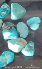 MaxSold Auction: Lot of Raw and polished Natural Turquoise  - Brantford (Ontario, Canada) SELLER MANAGED Reseller Online Auction - West Street (CONDO)