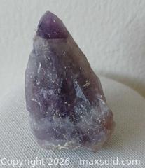MaxSold Auction: Nice Raw Amethyst chunk  - Brantford (Ontario, Canada) SELLER MANAGED Reseller Online Auction - West Street (CONDO)