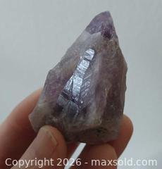 MaxSold Auction: Nice Raw Amethyst chunk  - Brantford (Ontario, Canada) SELLER MANAGED Reseller Online Auction - West Street (CONDO)