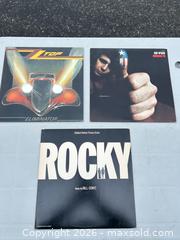 MaxSold Auction: 3 Vinyl LPs: ZZ Top - Eliminator; Don McLean - American Pie; Bill Conti - Rocky - Maple Ridge (British Columbia, Canada) PARTNER MANAGED Estate Sale Online Auction - 203 Street