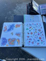 MaxSold Auction: Assorted Tattoo Flash Books, Catalogs & Loose Design Sheets  -ebn - Maple Ridge (British Columbia, Canada) PARTNER MANAGED Estate Sale Online Auction - 203 Street