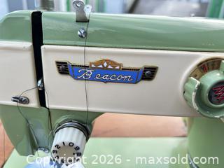 MaxSold Auction: Beacon Vintage Electric Sewing Machine with Built-In Cabinet -sd - Maple Ridge (British Columbia, Canada) PARTNER MANAGED Estate Sale Online Auction - 203 Street