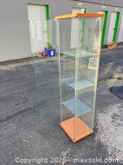 MaxSold Auction: Glass Curio Display Cabinet, Clear Glass, 3 Shelves -ebn - Maple Ridge (British Columbia, Canada) PARTNER MANAGED Estate Sale Online Auction - 203 Street