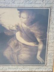 MaxSold Auction: Gold Framed Angel Religious Wall Art Print, approx. 24 x 24 -ss - Maple Ridge (British Columbia, Canada) PARTNER MANAGED Estate Sale Online Auction - 203 Street
