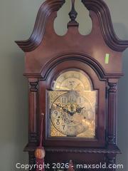 MaxSold Auction: Grandfather Clock (Mahogany/Cherry Finish) -ss - Maple Ridge (British Columbia, Canada) PARTNER MANAGED Estate Sale Online Auction - 203 Street