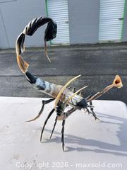 MaxSold Auction: Handmade Large Cow Horn Sculpture -ebn - Maple Ridge (British Columbia, Canada) PARTNER MANAGED Estate Sale Online Auction - 203 Street