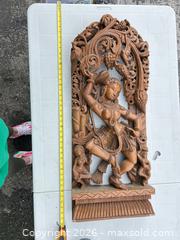 MaxSold Auction: Indian hardwood piece - medium brown natural wood -ebn - Maple Ridge (British Columbia, Canada) PARTNER MANAGED Estate Sale Online Auction - 203 Street