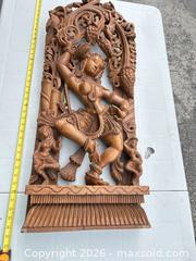 MaxSold Auction: Indian hardwood piece - medium brown natural wood -ebn - Maple Ridge (British Columbia, Canada) PARTNER MANAGED Estate Sale Online Auction - 203 Street