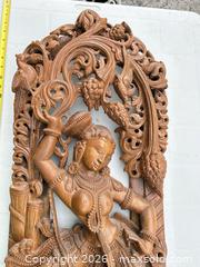 MaxSold Auction: Indian hardwood piece - medium brown natural wood -ebn - Maple Ridge (British Columbia, Canada) PARTNER MANAGED Estate Sale Online Auction - 203 Street