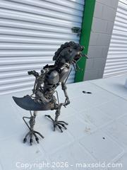 MaxSold Auction: Industrial Metal Robot Sculpture, 12–24 in, Silver -ebn - Maple Ridge (British Columbia, Canada) PARTNER MANAGED Estate Sale Online Auction - 203 Street